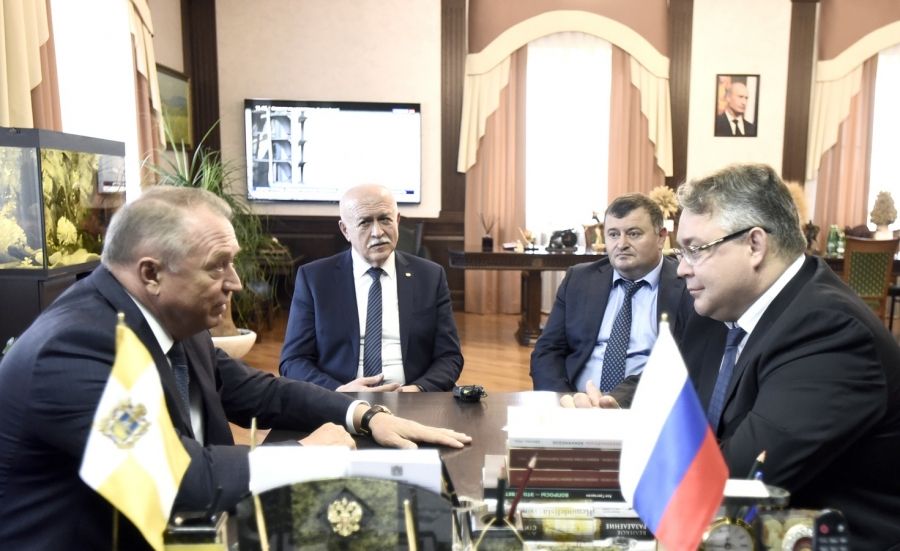 Губернатор Владимиров встретился с Президентом Торгово-промышленной палаты России Губернатор Владимиров встретился с Президентом Торгово-промышленной палаты России