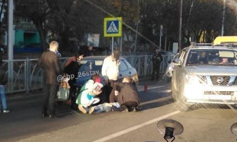 На проспекте Юности в Ставрополе сбили школьника