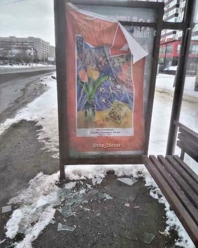 Очередную остановку разбили на юге Ставрополя Очередную остановку разбили на юге Ставрополя