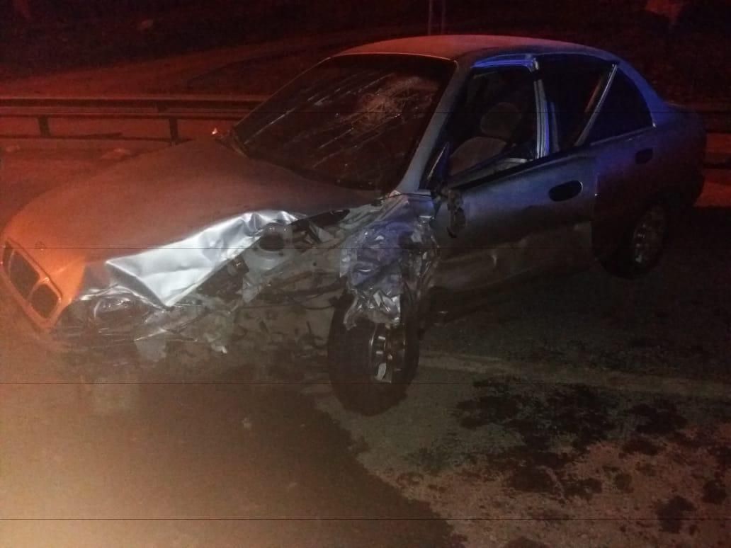 В Шпаковском районе столкнулись легковушки