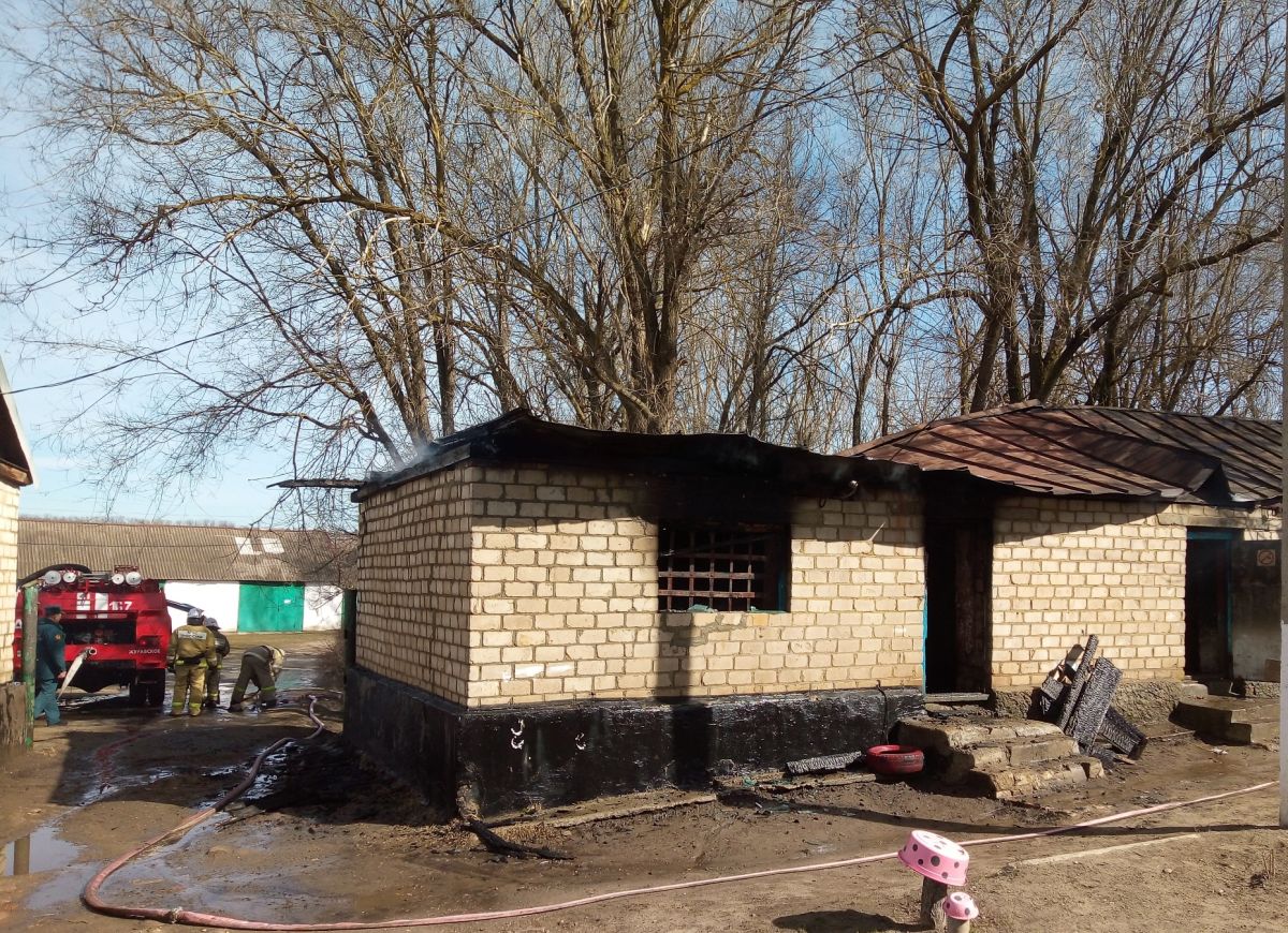 На территории интерната на Ставрополье случился пожар