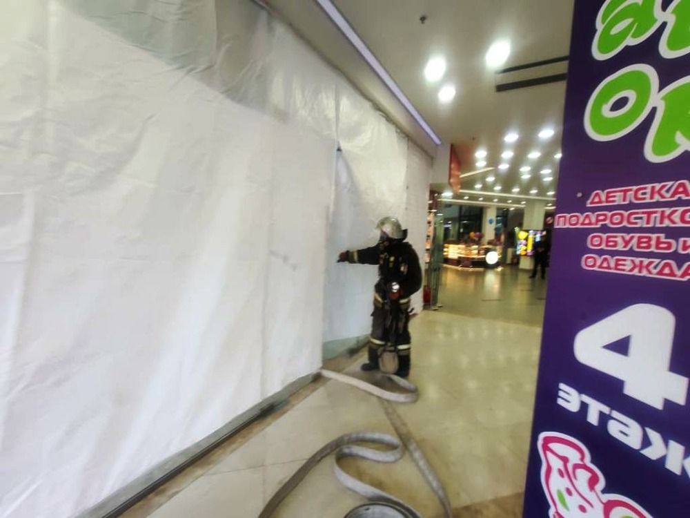 В торговом центре Пятигорска ликвидировали условный пожар