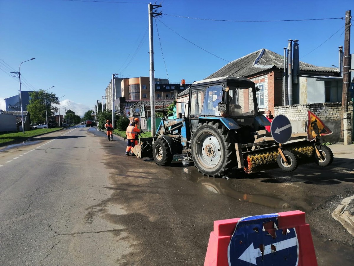 В Ставрополе за два с половиной часа выпало 30% от месячной нормы осадков В Ставрополе за два с половиной часа выпало 30% от месячной нормы осадков