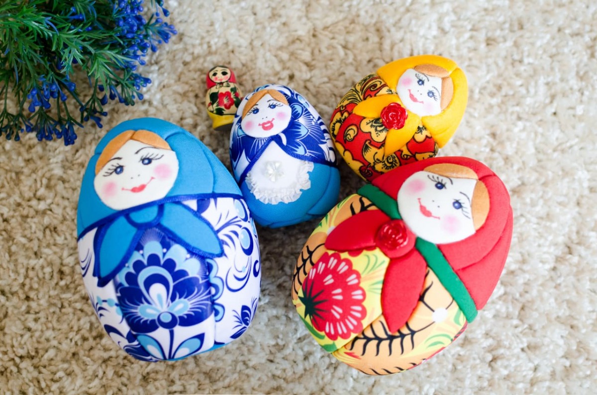 В Левокумском районе изготовили онлайн русскую матрешку