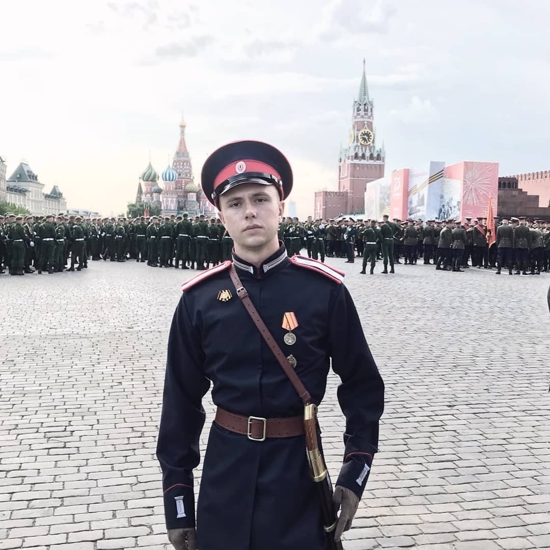 Фото участников парада победы