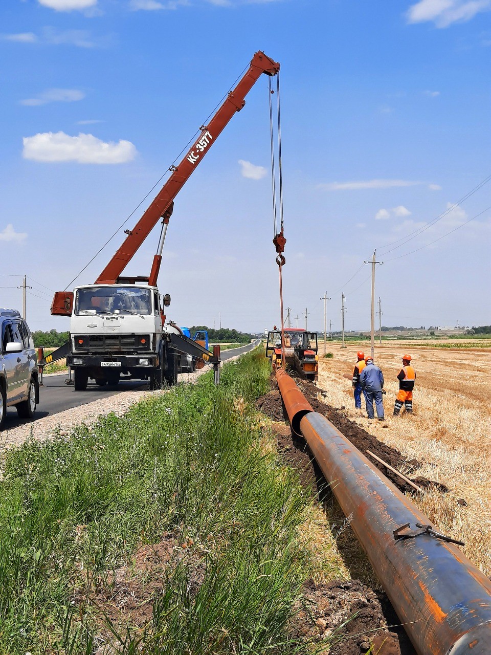 На Ставрополье заменят три километра магистрального водовода На Ставрополье заменят три километра магистрального водовода