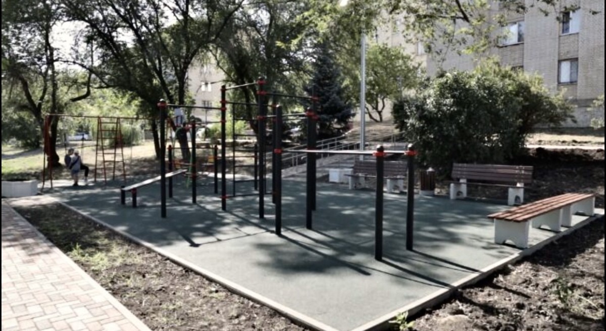 В Ставрополе на Объездной появился двухуровневый сквер