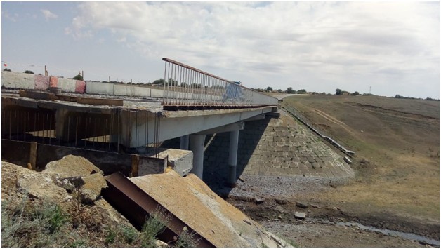 На Ставрополье ремонтируют мост через балку Киста На Ставрополье ремонтируют мост через балку Киста