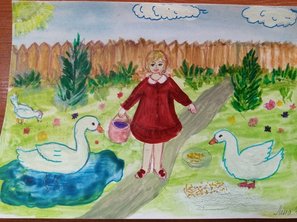 Казаки Георгиевска запустили онлайн-конкурс детского художественного творчества