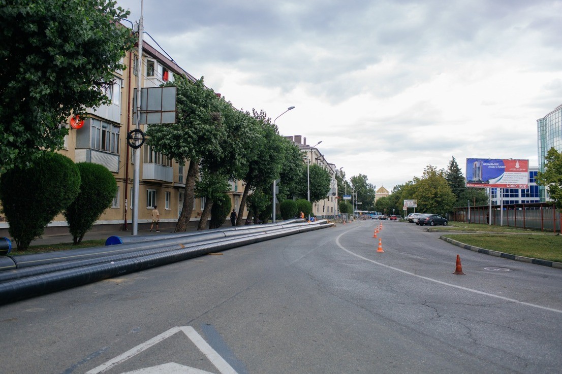 В Октябрьском районе Ставрополя обновляют сети газораспределения
