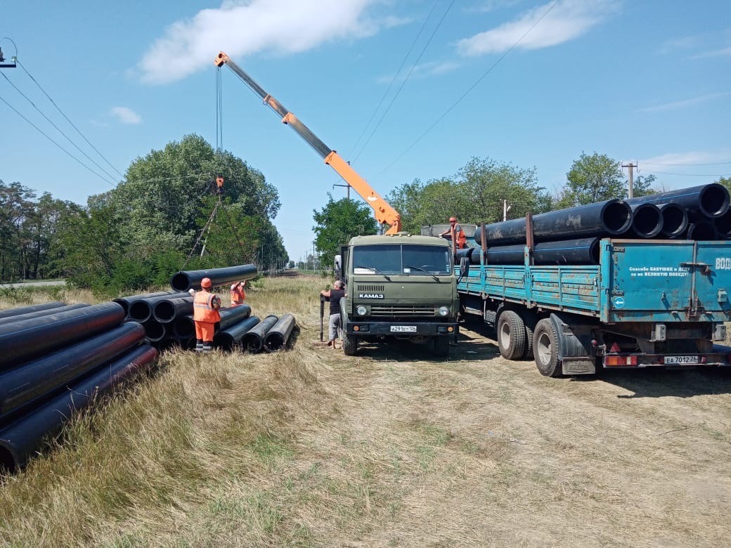На Ставрополье проходит капремонт Казьминского водопровода На Ставрополье проходит капремонт Казьминского водопровода
