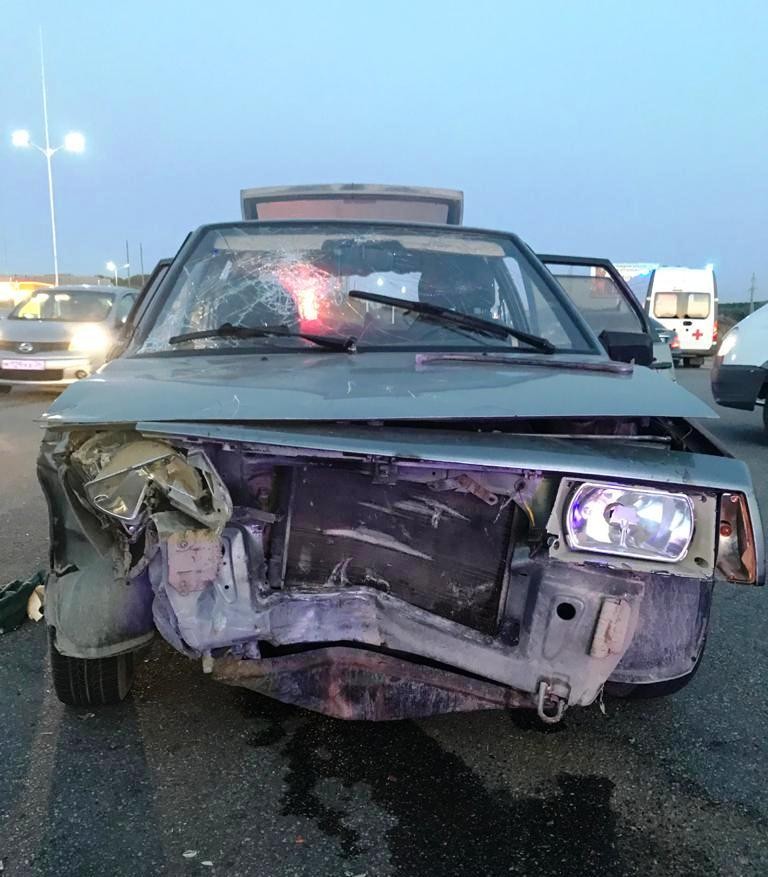 На Ставрополье произошло ДТП с пятью пострадавшими