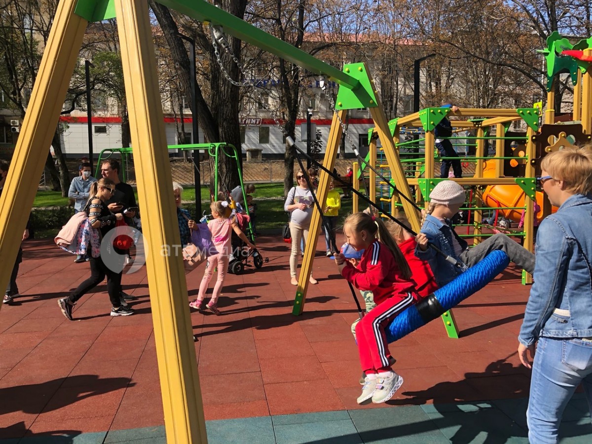 В Ставрополе после благоустройства открыли сквер "Декабристов" В Ставрополе после благоустройства открыли сквер "Декабристов"