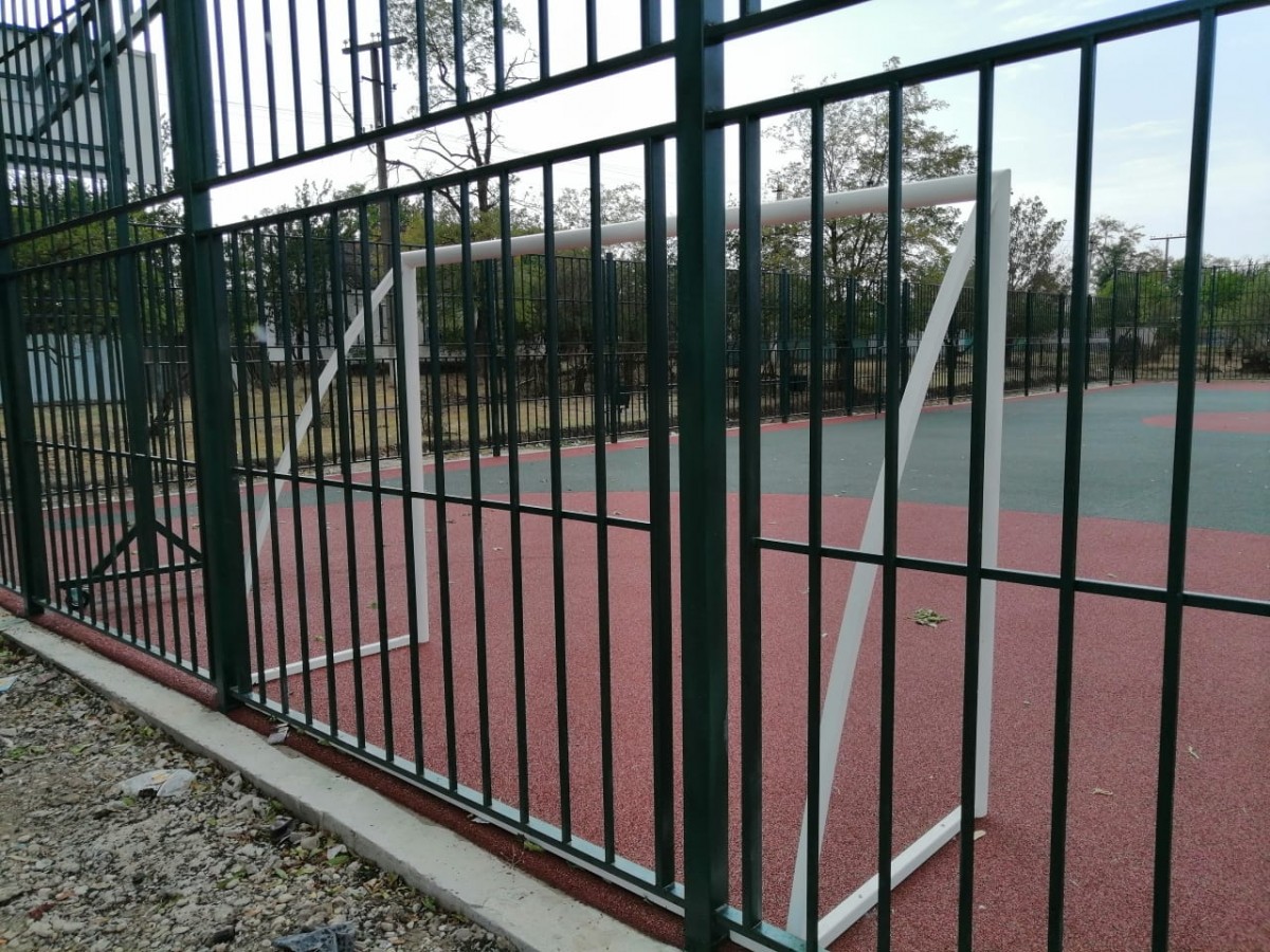 На Ставрополье в посёлке появилась многофункциональная спортплощадка