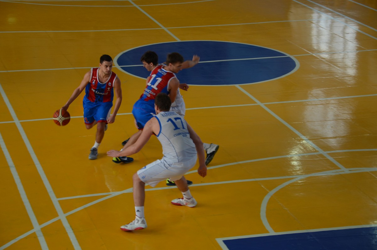 Ставропольские баскетболисты одержали победу в Липецке