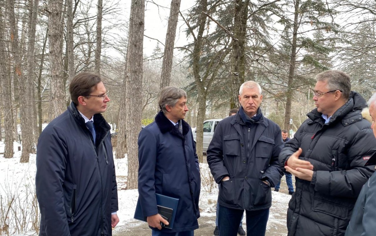 На Ставрополье министру спорта РФ представили проект Кавминводского велотерренкура На Ставрополье министру спорта РФ представили проект Кавминводского велотерренкура