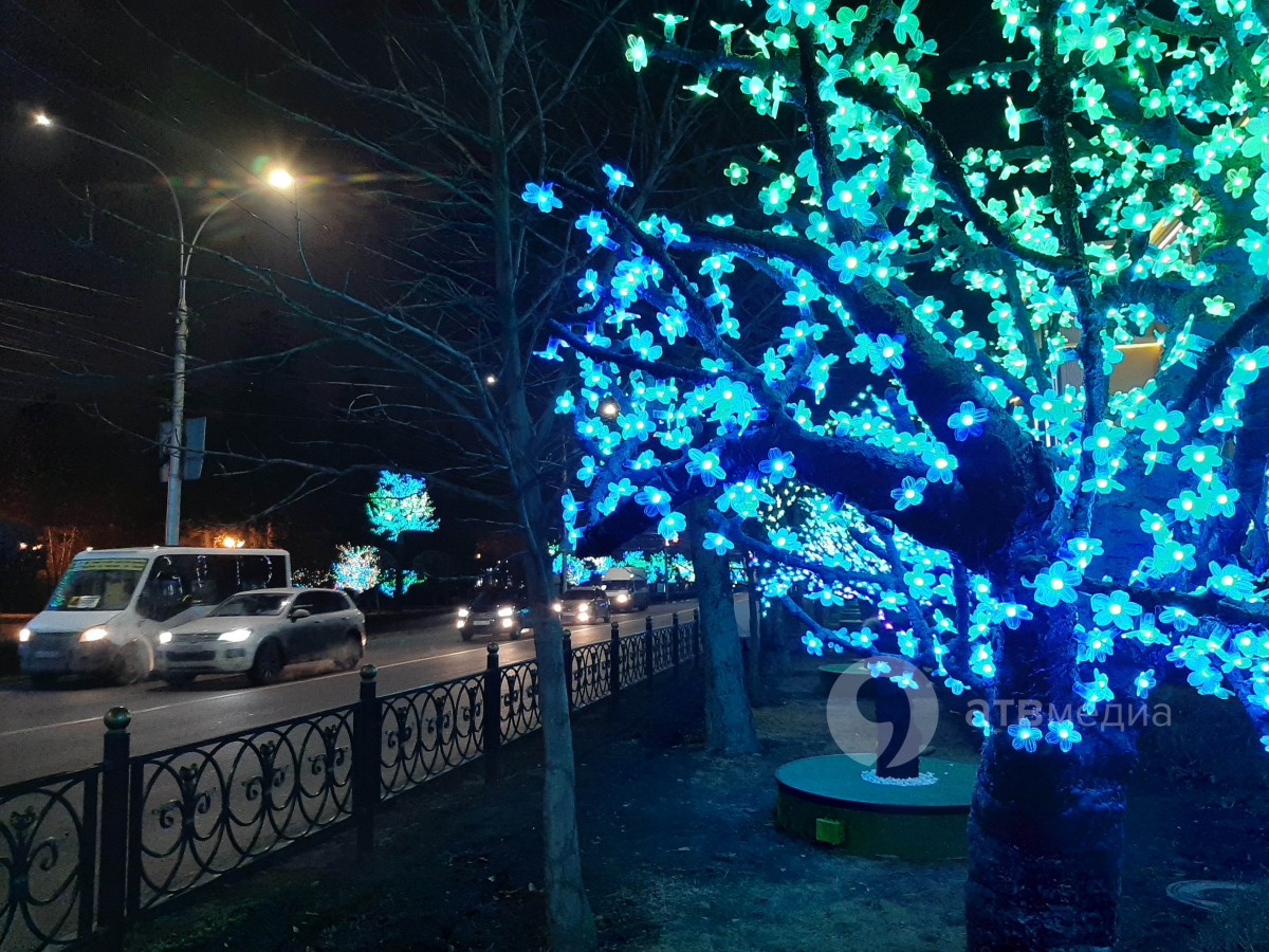 Ставрополь украсят к Новому году 600 светящихся композиций