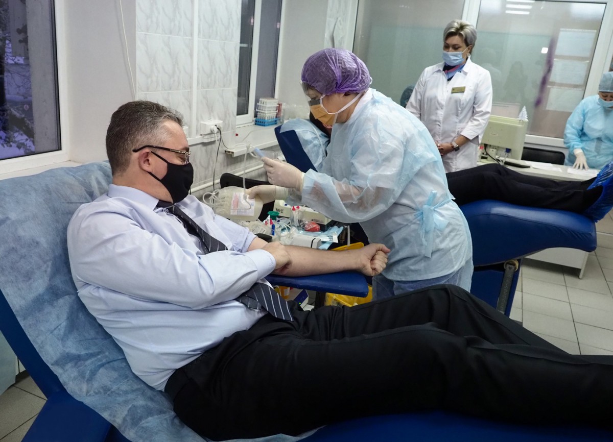 Жители Ставрополья могут стать донорами на новогодних каникулах