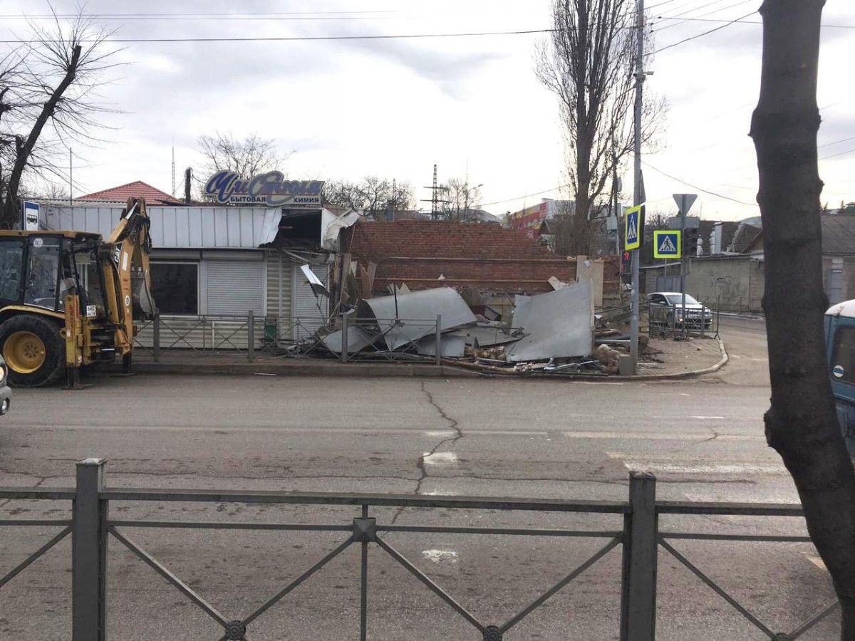 Главную улицу Кисловодска освобождают от незаконных строений