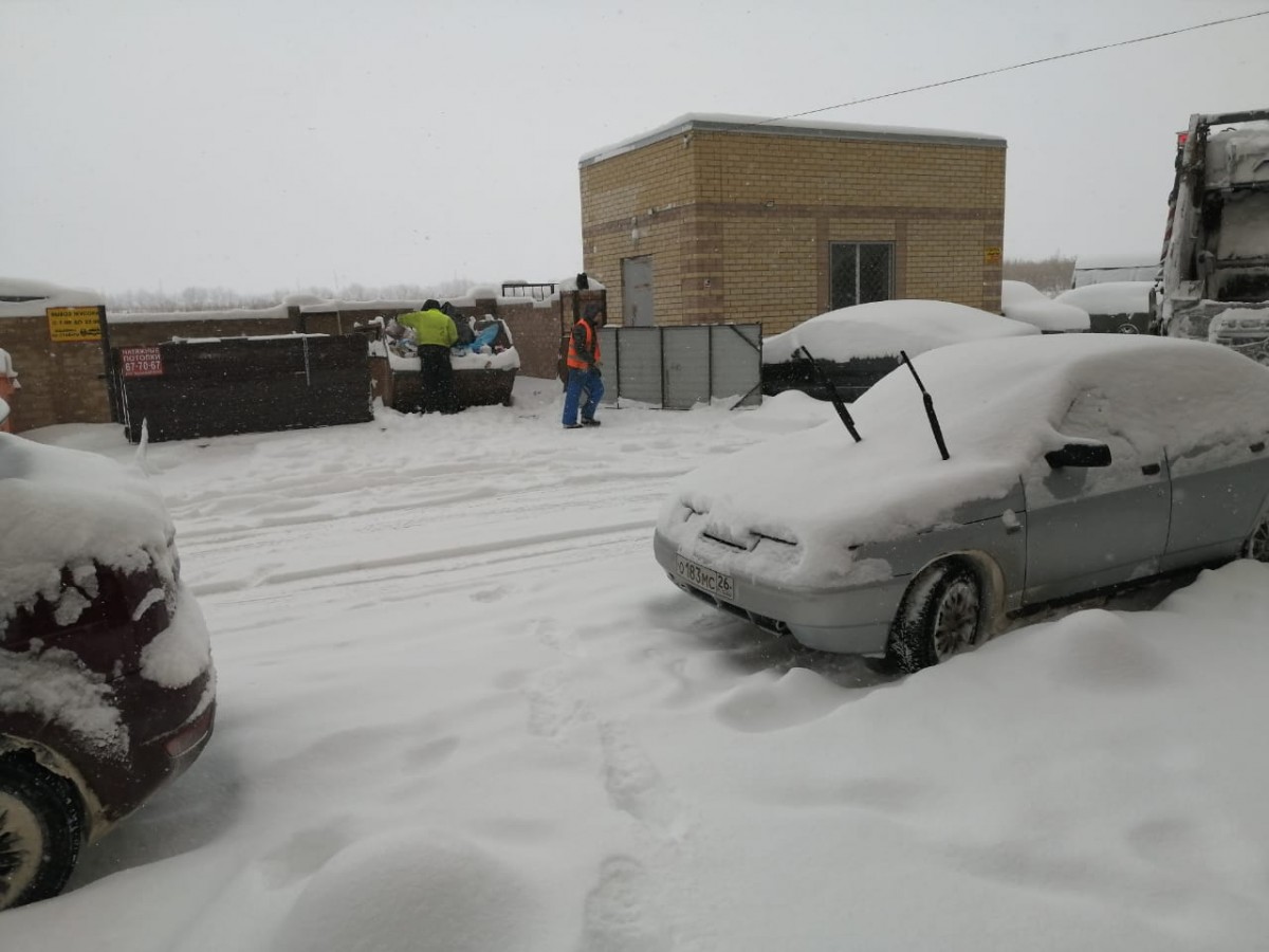 Из-за плохой погоды на Ставрополье могут задержать вывоз мусора Из-за плохой погоды на Ставрополье могут задержать вывоз мусора