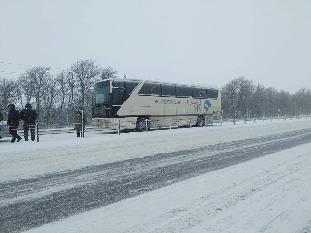 На Ставрополье произошло ДТП с участием автобуса На Ставрополье произошло ДТП с участием автобуса