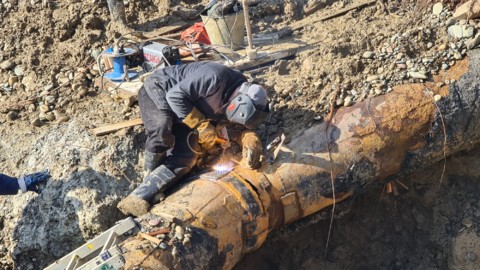 Оползень в районе водозабора стал причиной аварии на водоводе в Невинномысске