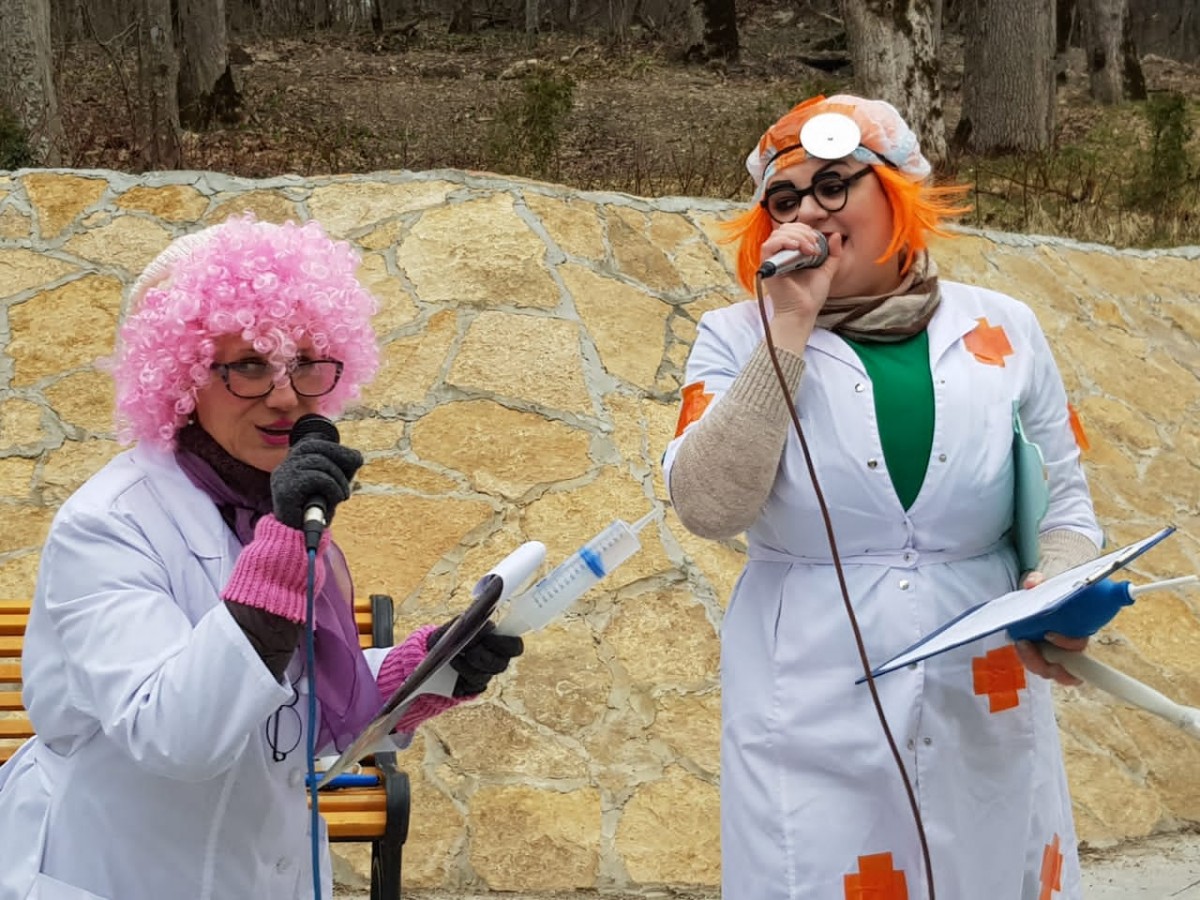 «КВН-терапию» провели в Железноводске в День смеха «КВН-терапию» провели в Железноводске в День смеха