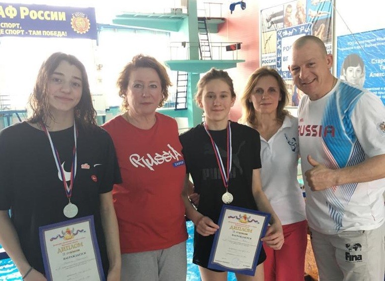 Ставропольские прыгуны в воду получили пять медалей на всероссийских соревнованиях