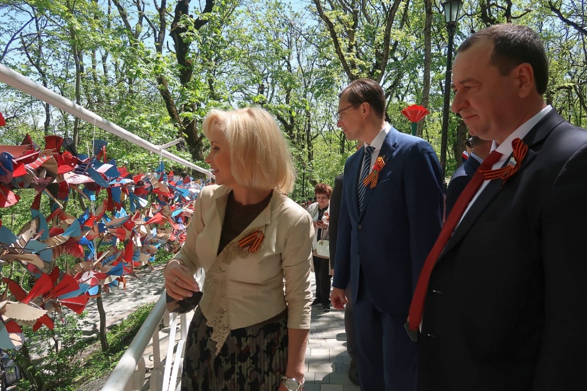 Единственный в стране терренкур Победы открыли в Железноводске Единственный в стране терренкур Победы открыли в Железноводске