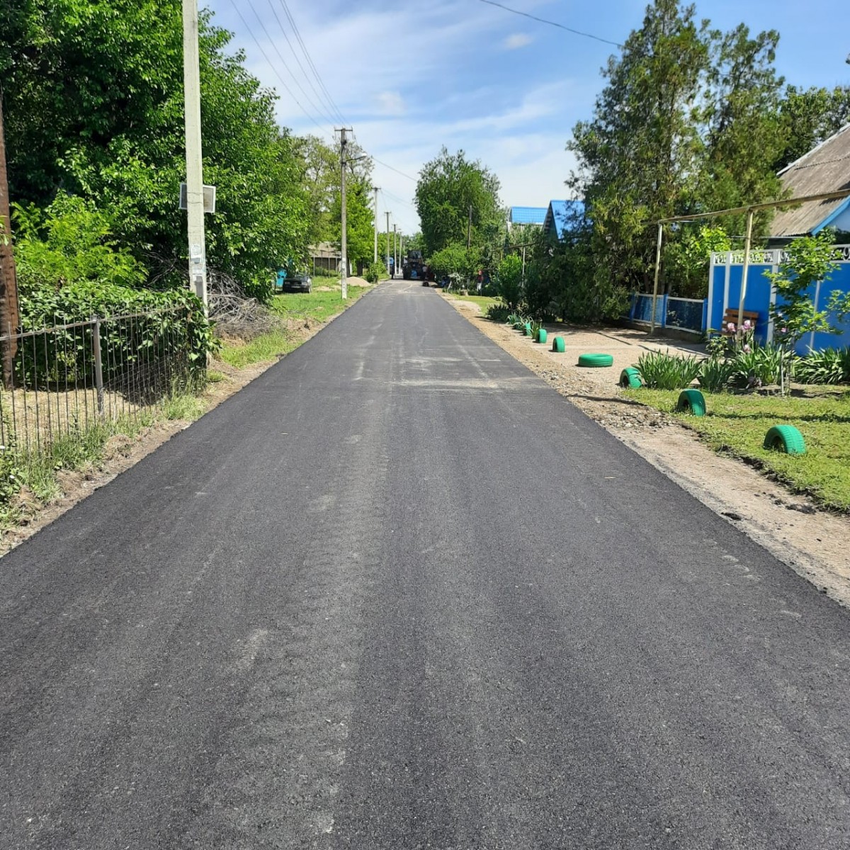 В двух селах Ставрополья отремонтировали дороги в рамках регпрограммы