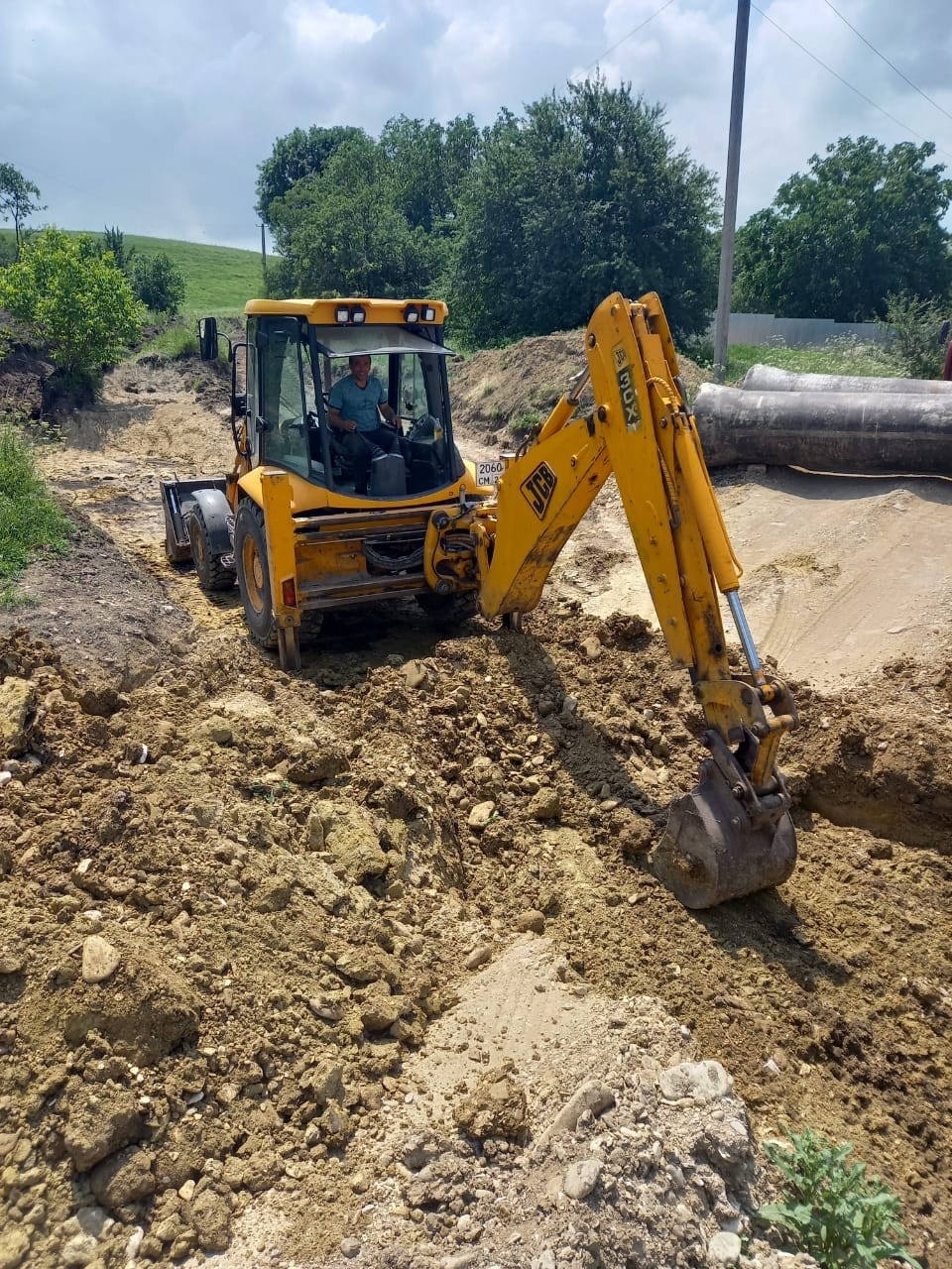 На Ставрополье в станице Бекешевской заканчивают строительство обводных каналов