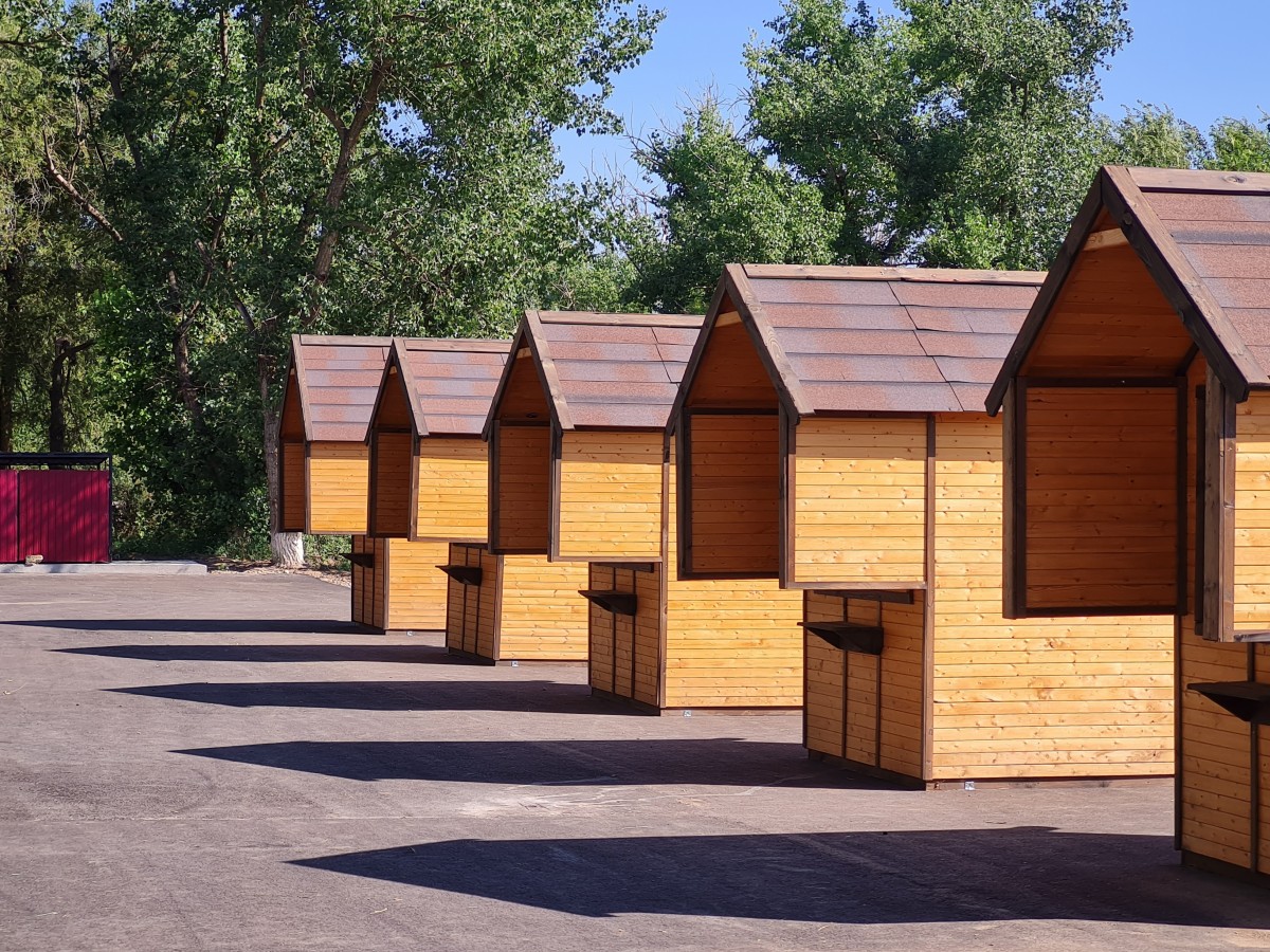 Площадь для ярмарок выходного дня обновили в селе Мирном на Ставрополье