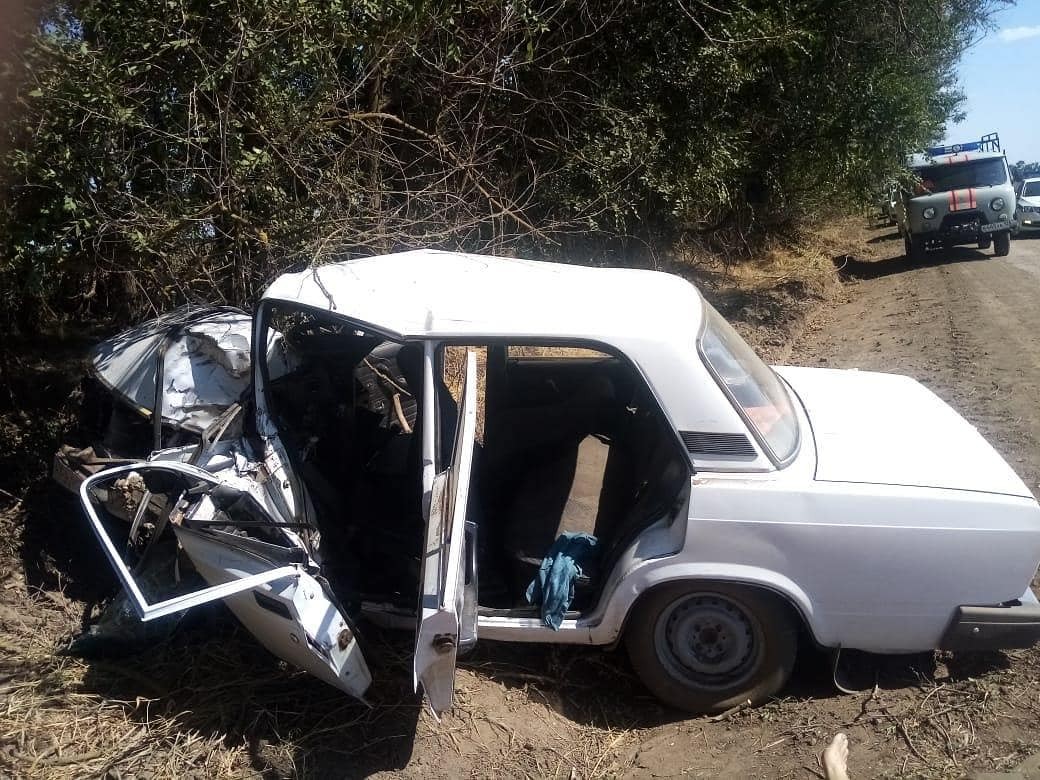 На Ставрополье 58-летний водитель врезался в дерево и погиб