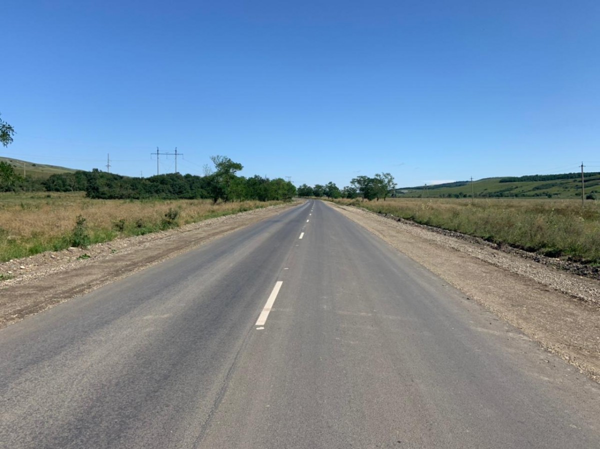 На Ставрополье отремонтировали дорогу «Родниковский-Георгиевская-Беломечетская» за 82 млн рублей