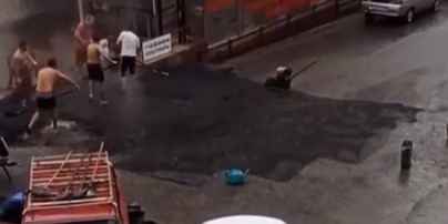 Подрядчика в Ставрополе накажут за укладку асфальта под дождём