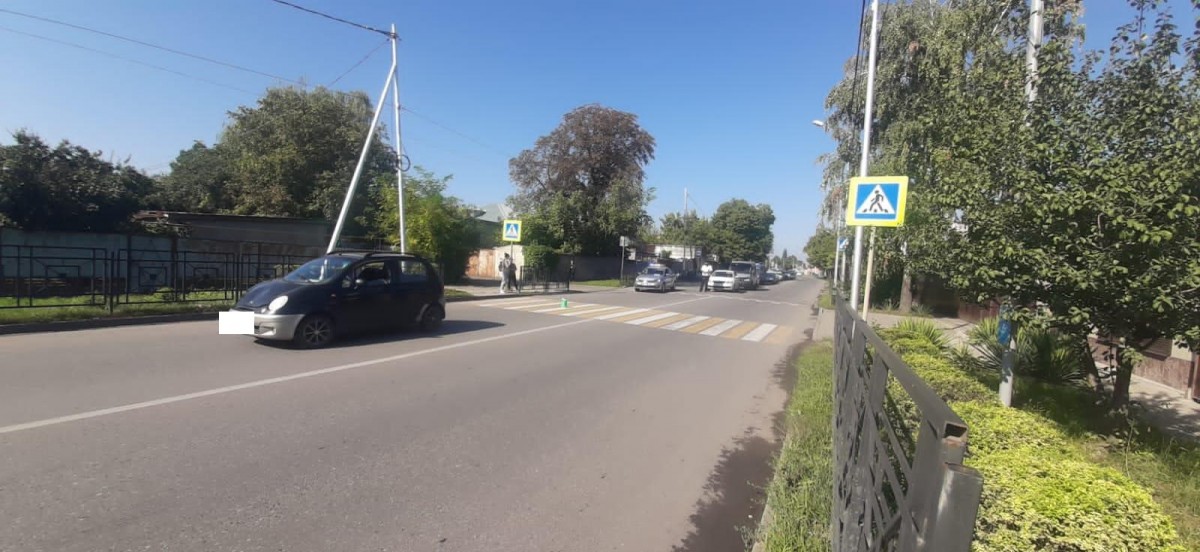 Пятигорчанка серьезно пострадала под колесами автомобиля Daewoo Matiz