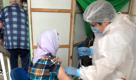 Пункт вакцинации развернули на избирательном участке № 956 в Светлограде Пункт вакцинации развернули на избирательном участке № 956 в Светлограде