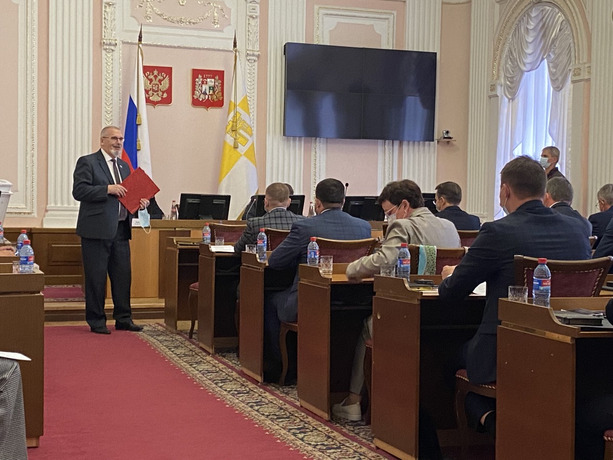 Председателя городской Думы выбрали в Ставрополе Председателя городской Думы выбрали в Ставрополе