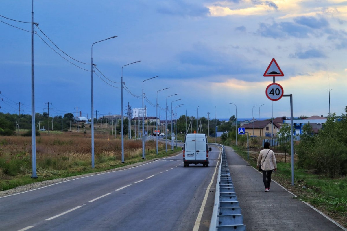 В Невинномысске закончили ремонт 3-километрового участка улицы Объездной