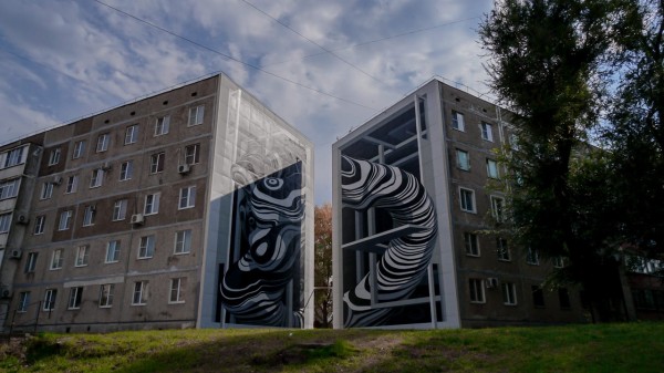 Где посмотреть гигантские муралы фестиваля "Культурный код" в Солнечнодольске Где посмотреть гигантские муралы фестиваля "Культурный код" в Солнечнодольске