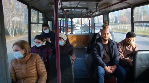 В транспорте Ставрополя проверяют соблюдение масочного режима