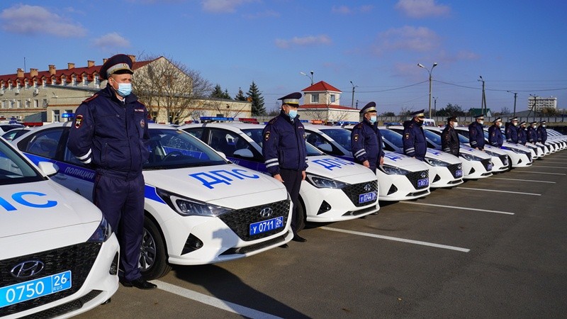 116 новых машин Hyundai Solaris получила Госавтоинспекция Ставрополья