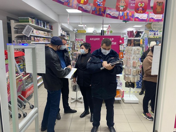 В магазинах Железноводска проходят проверки соблюдения антиковидных ограничений