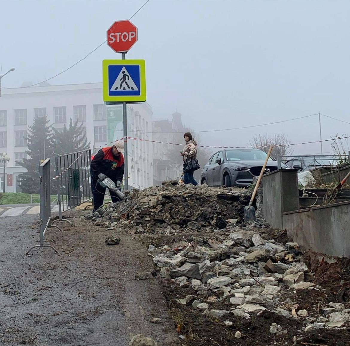 В Железноводске построят тротуар к школе №2 В Железноводске построят тротуар к школе №2