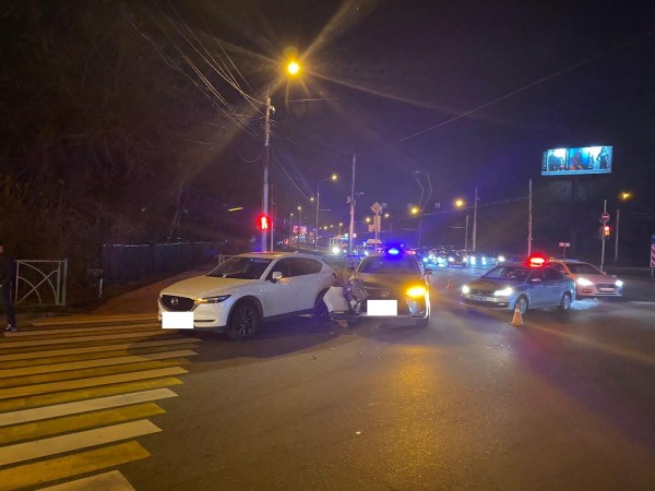 Злостные нарушители ПДД стали участниками аварии в Ставрополе