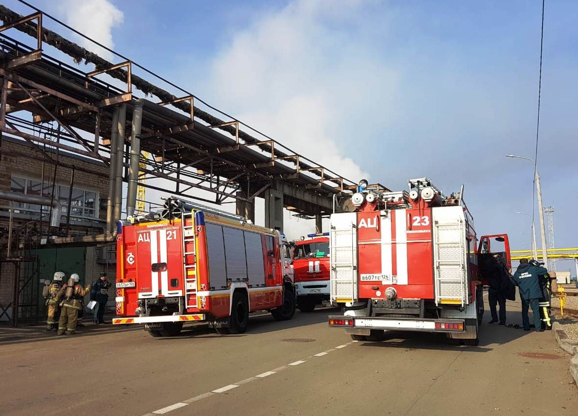 В Невинномысске устранили разгерметизацию цистерны с азото-аммиачной смесью