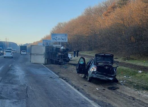 30-летний мужчина пострадал в ДТП с ГАЗелью на Ставрополье