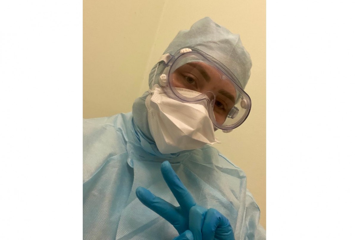 Волонтёр-медик из Кисловодска ухаживает за пациентами в «красной зоне»