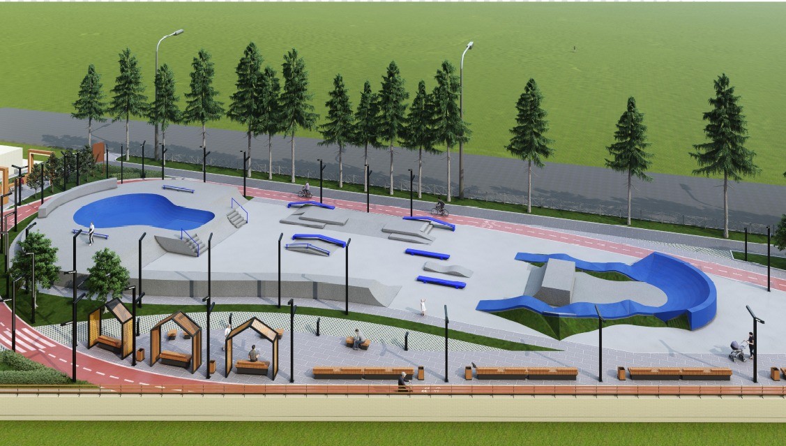 Еще один скейт-парк построят в Кисловодске в 2022 году Еще один скейт-парк построят в Кисловодске в 2022 году