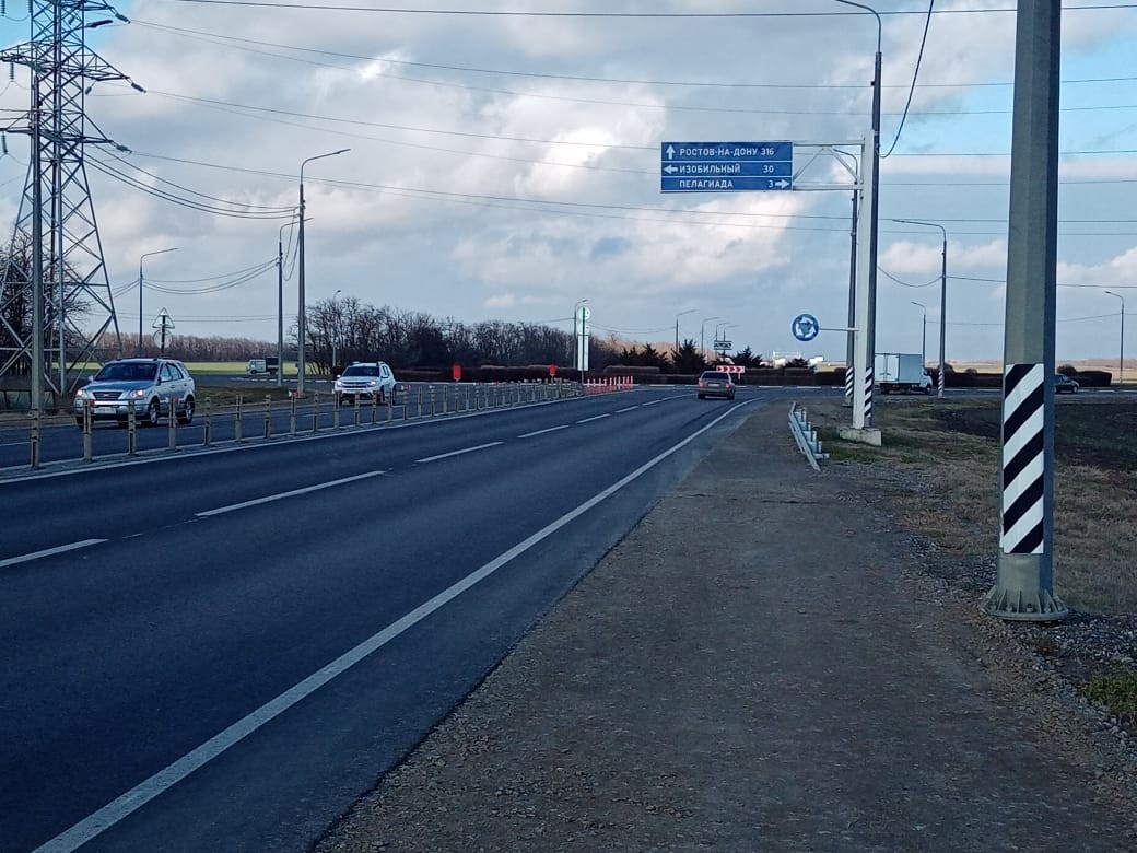 Дорогу за 56 млн рублей отремонтировали на Ставрополье